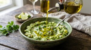 Segredo de chefs mexicanos para um guacamole mais cremoso revela o uso de azeite de oliva