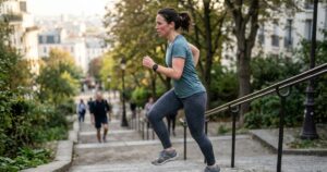 Subir escadas por 10 minutos diários equivale a treinos de musculação para as pernas?