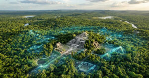 Tecnologia a laser revela cidade maia monumental escondida sob floresta no México