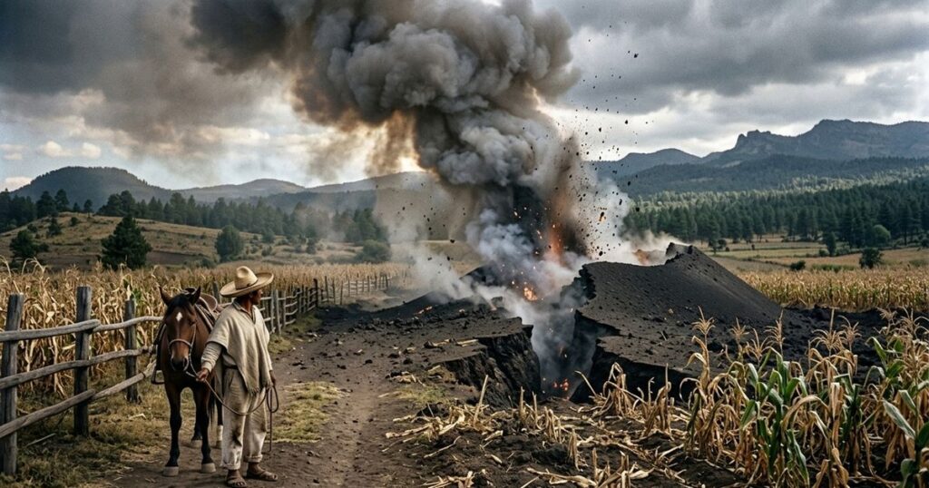 Vulcão Parícutin: quando a terra se abriu e uma montanha nasceu em um milharal