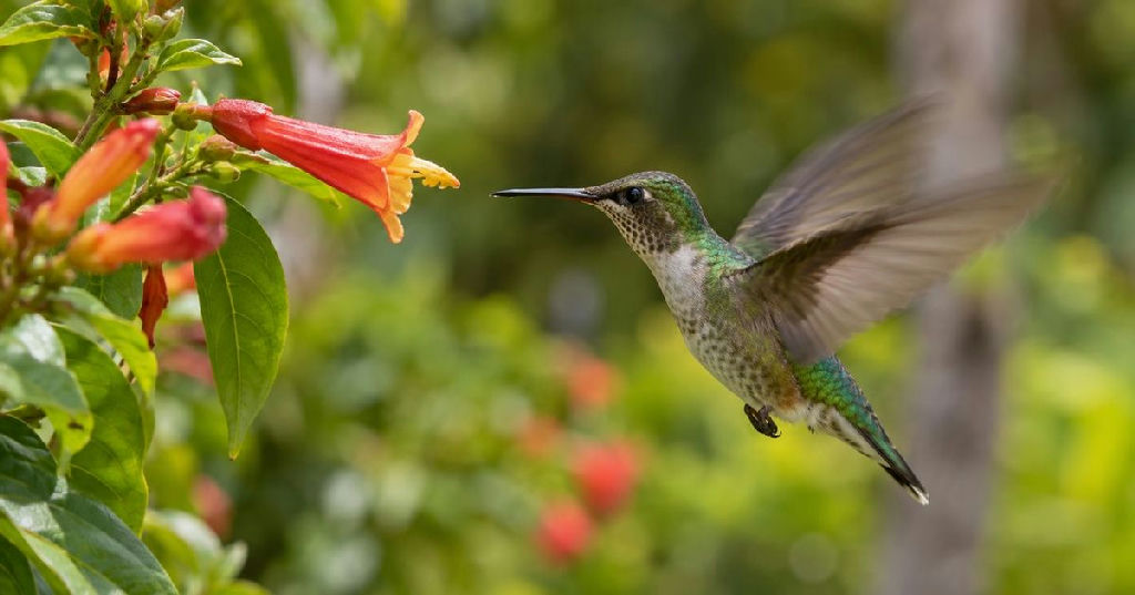 A ciência por trás do voo reverso dos beija-flores e o surpreendente gasto energético
