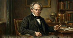 A filosofia de Schopenhauer sobre a liberdade encontrada na solitude