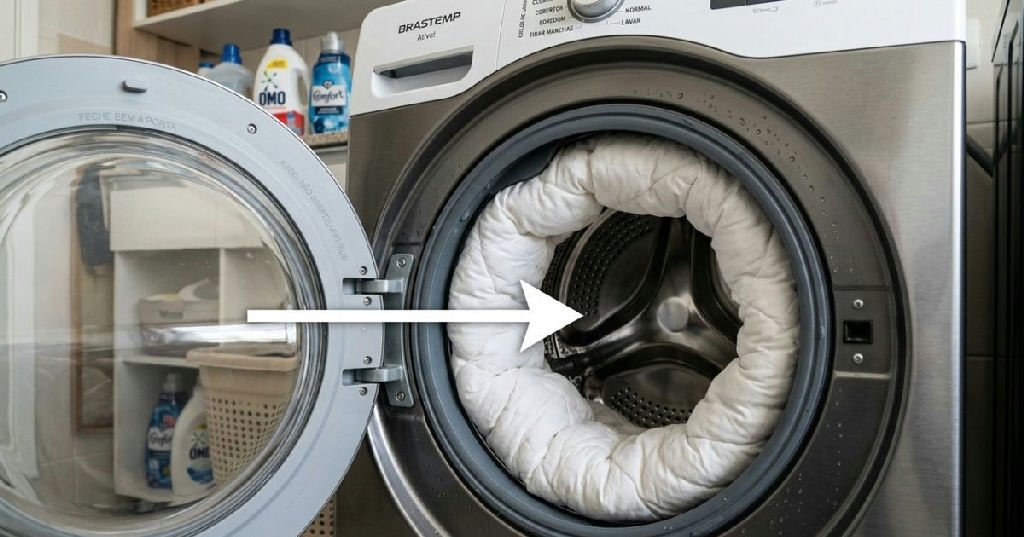 Aprenda o método sueco para lavar edredons e proteja sua máquina de lavar