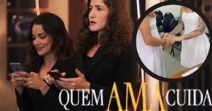 Atriz de Quem Ama Cuida oficializa união com produtora da Globo em cerimônia no Rio