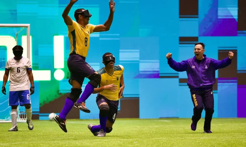 Brasil conquista o sétimo título da Copa América de futebol de cegos após vencer a Colômbia em SP