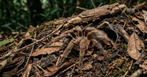 Caranguejeira brasileira: o segredo da aranha gigante para desaparecer em segundos no ambiente