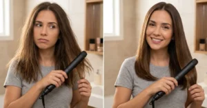 Chapinha no cabelo: 5 cuidados essenciais para alisar sem danificar os fios