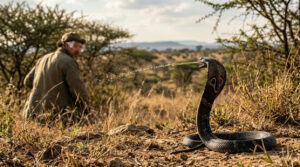 Cobras cuspideiras: a estratégia de defesa que atinge alvos a metros de distância