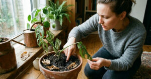Como recuperar planta murcha sem cometer o erro comum do excesso de água