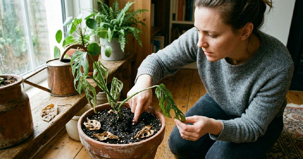 Como recuperar planta murcha sem cometer o erro comum do excesso de água