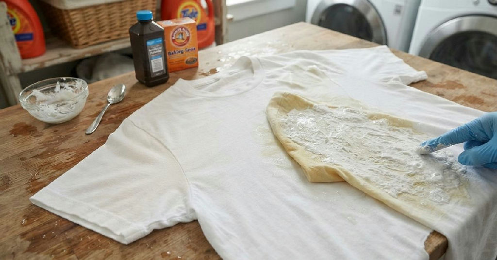 Como remover manchas de suor e restaurar a brancura de suas camisetas