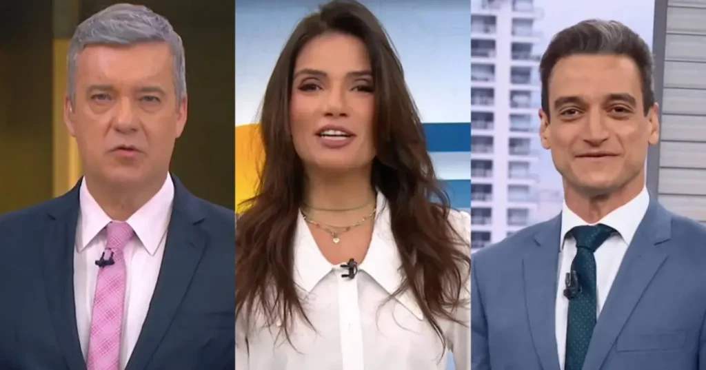 Diferença salarial entre Tralli e trio de jornalistas da Globo causa repercussão nos bastidores