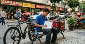 Entre entregas e livros: a jornada de um jovem estudante que rompe barreiras