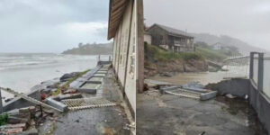 Escassez de sensores e registros históricos prejudica alerta de tsunamis meteorológicos em SC