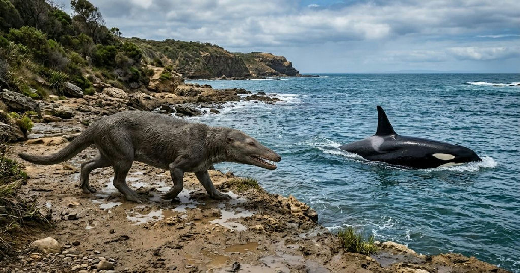 Evolução das orcas e golfinhos atingiu ponto sem retorno para a vida terrestre