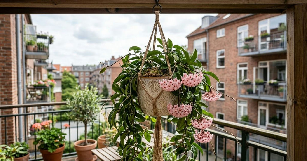 Flor-de-cera: a planta asiática resistente que embeleza varandas por meses