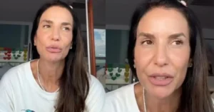Ivete Sangalo reage a gritos da plateia e faz gesto de apoio a Lula em show