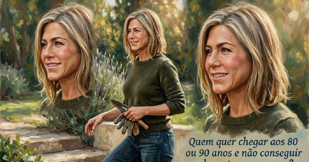 Jennifer Aniston reflete sobre longevidade e a importância da mobilidade na maturidade