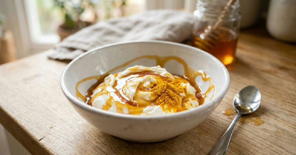 Manchas escuras na pele: o que esperar de receitas caseiras com iogurte e cúrcuma