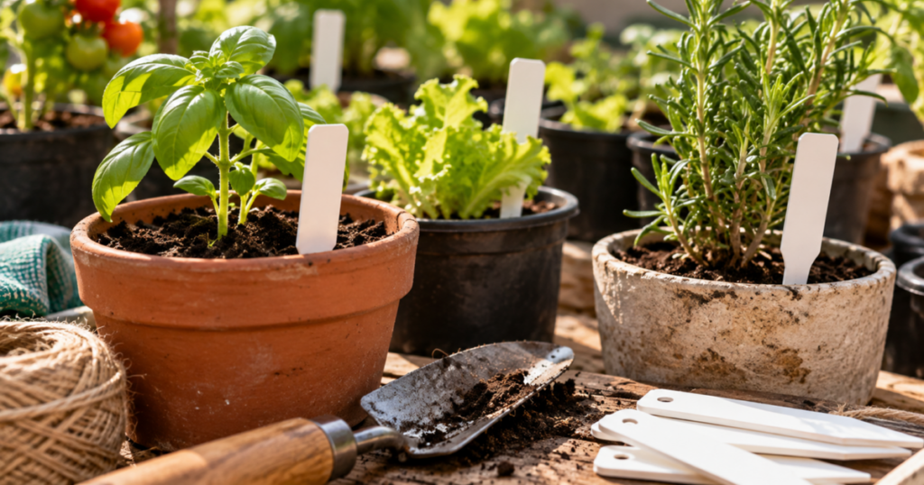 Marcadores de plantas duráveis: soluções criativas para identificar seu cultivo sem preocupações