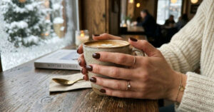 Marrom chocolate ganha protagonismo nas unhas e desafia a hegemonia do vermelho no inverno