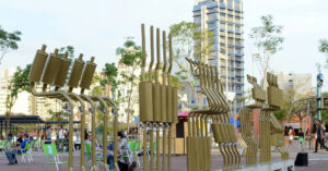 Mostra 3M de Arte transforma Parque Villa-lobos em espaço lúdico e interativo