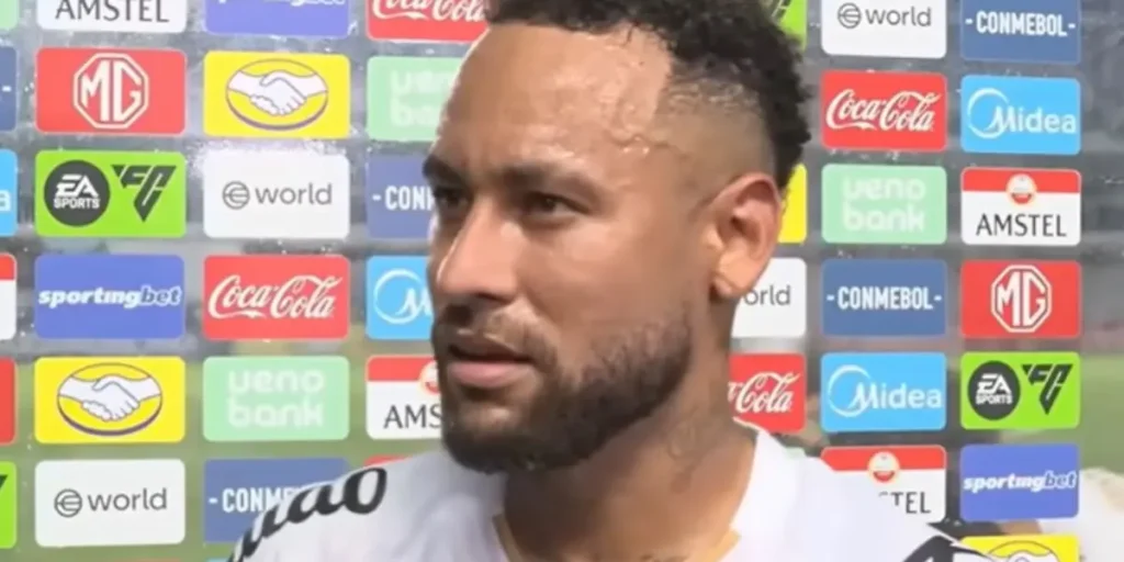Neymar intensifica recuperação no Santos e busca retorno aos gramados em outubro