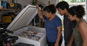 O custo do esquecimento: família descobre freezer ligado por anos sem necessidade