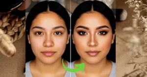 O poder da maquiagem: truques de contorno facial que afinam o nariz e esculpem o rosto