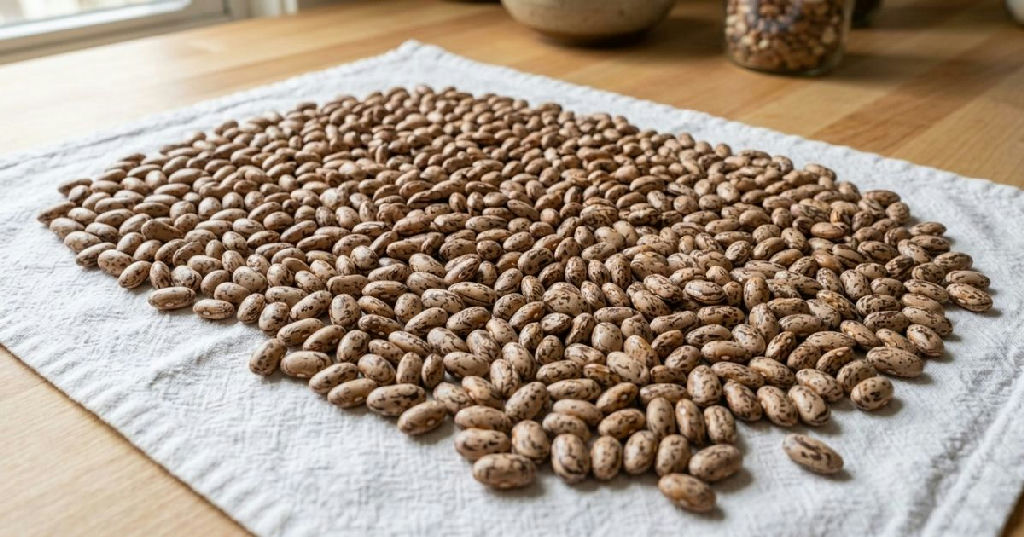 O segredo para um feijão perfeito: por que secar os grãos antes da panela de pressão