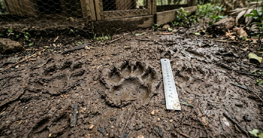 Onça-parda é flagrada em quintal de família após mistério com pegadas e galinheiro