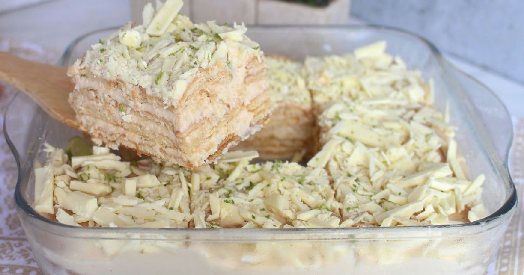 Pavê de limão é a escolha perfeita para quem busca sobremesa refrescante e prática