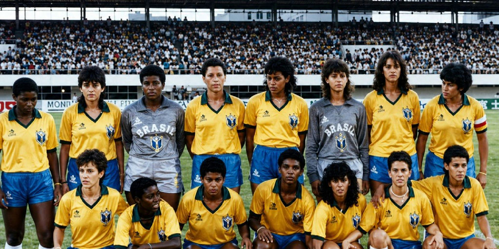 Pioneiras do futebol feminino brasileiro são celebradas no desfile de 7 de Setembro em Brasília