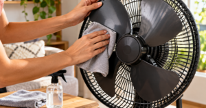 Por que a sujeira no ventilador reduz o desempenho e como limpar com segurança
