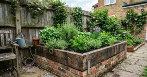 Transforme sobras de reforma em um canteiro elevado funcional para o seu jardim