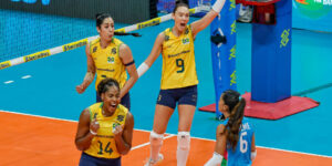 Vôlei feminino do Brasil conquista vaga olímpica em Los Angeles 2028 com campanha invicta