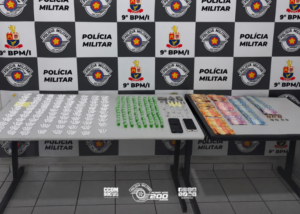 Adolescentes são apreendidos com centenas de porções de drogas em Marília