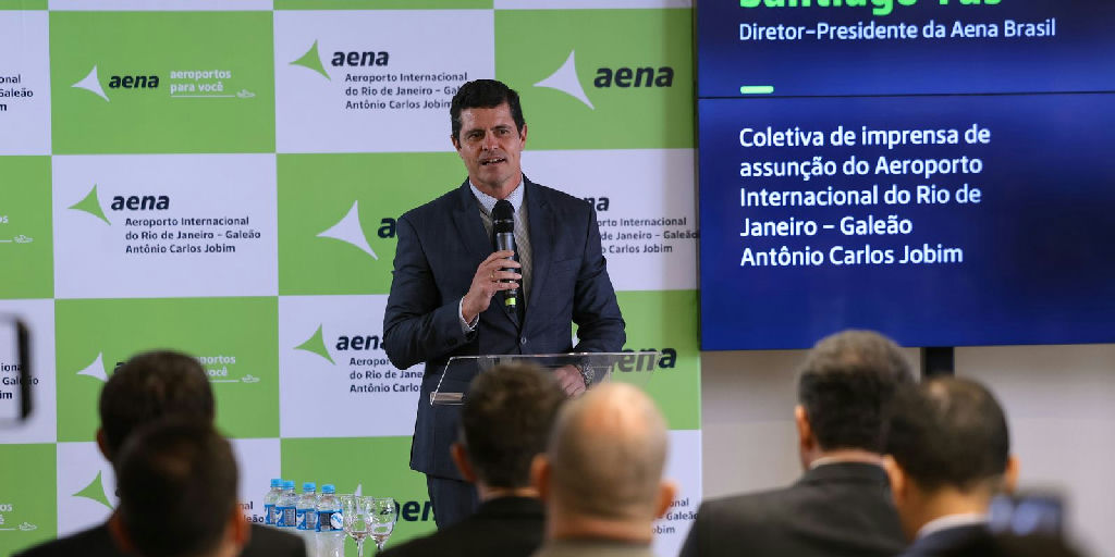 Aena assume Galeão e projeta expansão de voos internacionais no Rio
