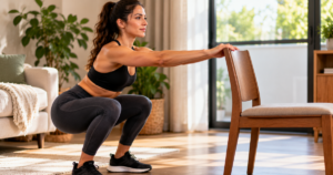 Agachamento com cadeira: o guia definitivo para aprender o movimento com segurança