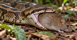 Anatomia e biologia explicam como serpentes engolem presas maiores que a cabeça
