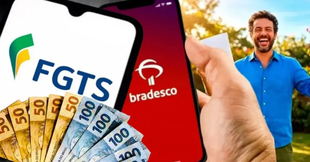 Antecipação do FGTS pelo Bradesco: guia completo para solicitar o crédito