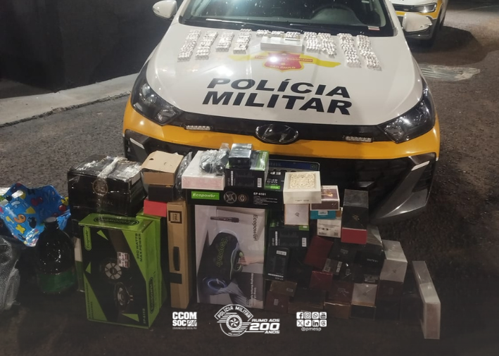 Apreensão de carga ilegal avaliada em R$ 250 mil mobiliza polícia em Itápolis