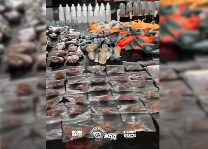 Apreensão de drogas em são paulo retira quase um quilo de entorpecentes das ruas