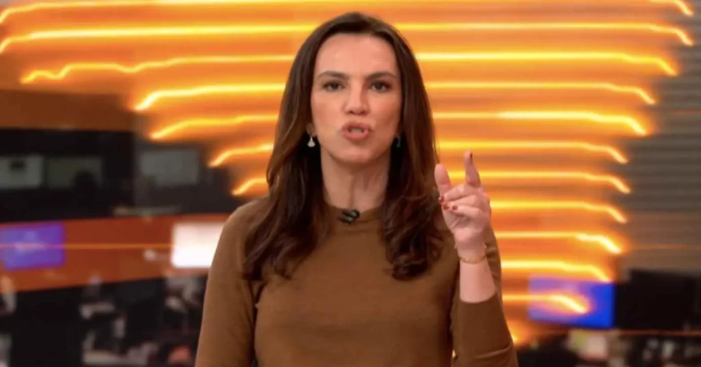 Apuração eleitoral altera o horário do Bom Dia Brasil e Ana Paula Araújo avisa público