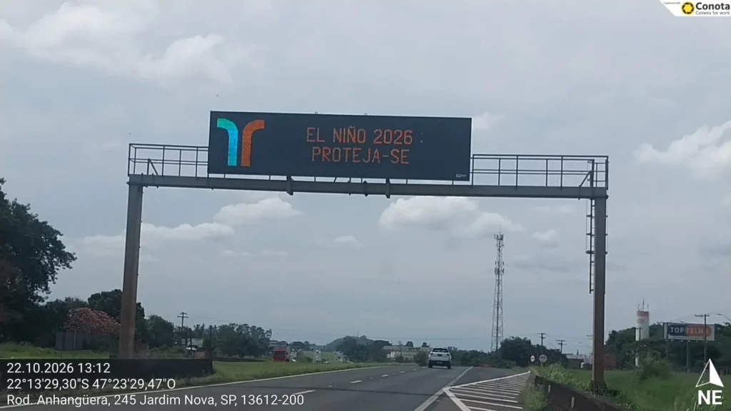Artesp lança campanha SP Sempre Alerta Operação El Niño para prevenir temporais nas rodovias paulistas