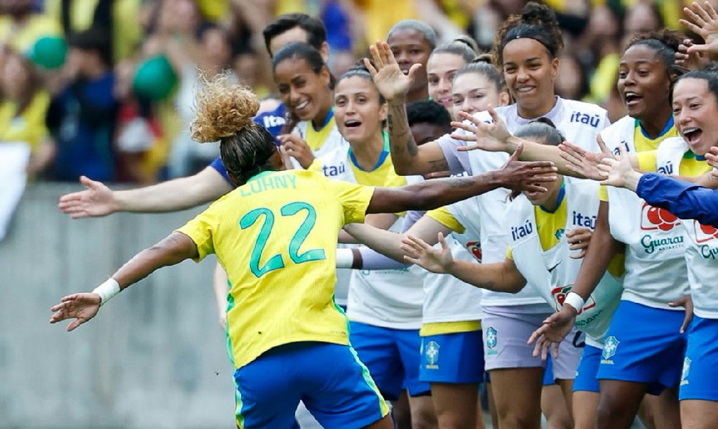 Brasil domina Argentina e vence amistoso no Beira-rio