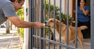 Cachorro ganha peso misteriosamente e família descobre rede de alimentação secreta