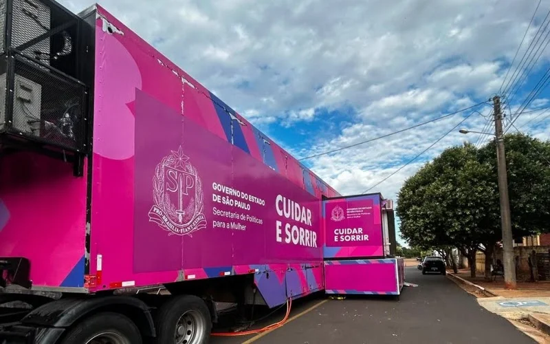 Carreta odontológica gratuita chega a Altinópolis para atender mulheres