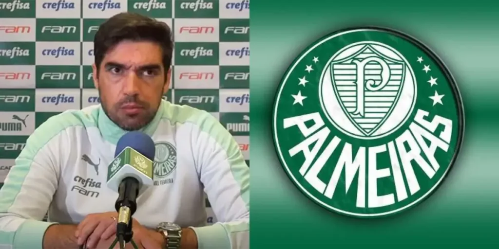 Clássico contra o Santos pode ter ausências de dois atacantes do Palmeiras comandado por Abel Ferreira