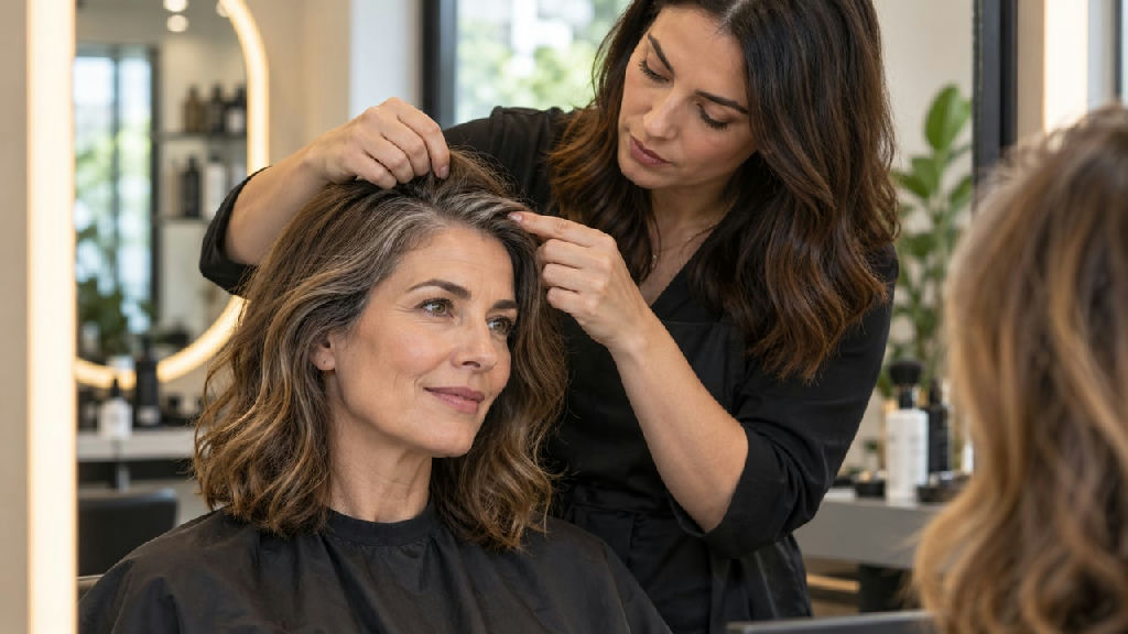 Cores de cabelo ideais após os 45 anos que ajudam a iluminar o rosto